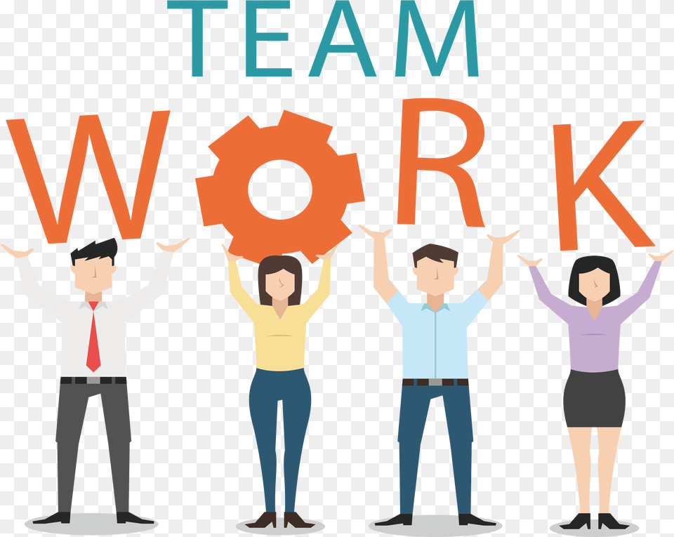Others Teamwork, Person, People, Clothing, Pants Free Png Download