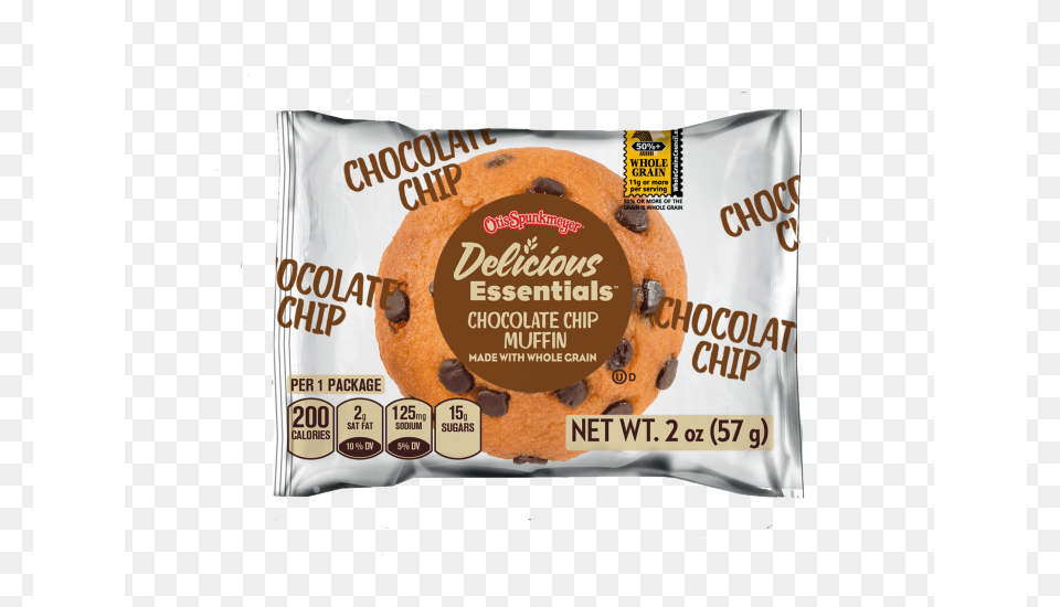 Otis Spunkmeyer Chocolate Chip Cookies Foodservice Otis Spunkmeyer Delicious Essentials Chocolate Chip, Food, Sweets, Cookie, Bread Png Image