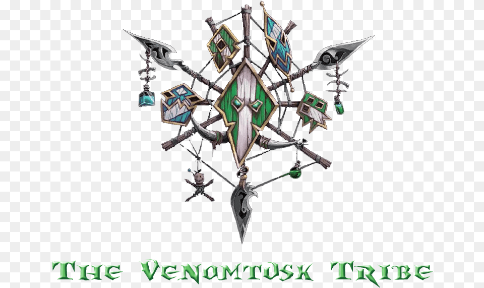 Otjuzsh Darkspear Troll Crest, Weapon, Cross, Symbol Png