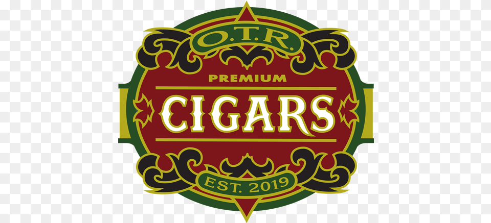 Otr Cigars Clip Art, Logo, Badge, Symbol, Dynamite Png