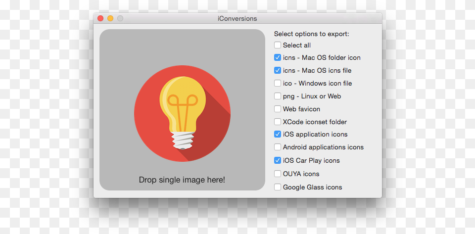 Otra Opcin Que Nos Permite Iconversions Es La De Poder Graphic Design, Light, Lightbulb Png