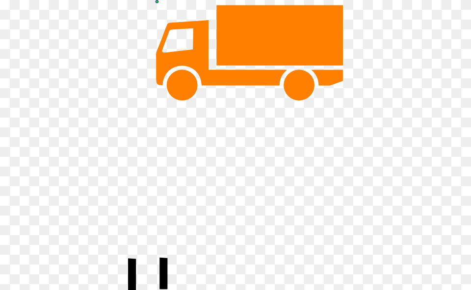 Otrange Lorry Clip Art, Vehicle, Van, Transportation, Moving Van Free Png