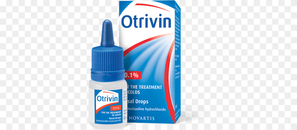 Otrivin Nasal Spray, Bottle Png