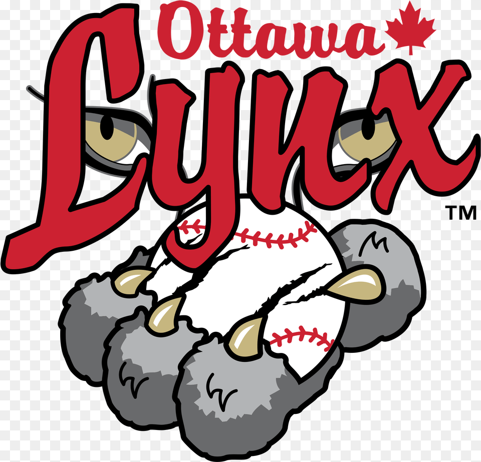 Ottawa Lynx Logo Ottawa Lynx Ootp, Publication, Book, Person, People Png Image