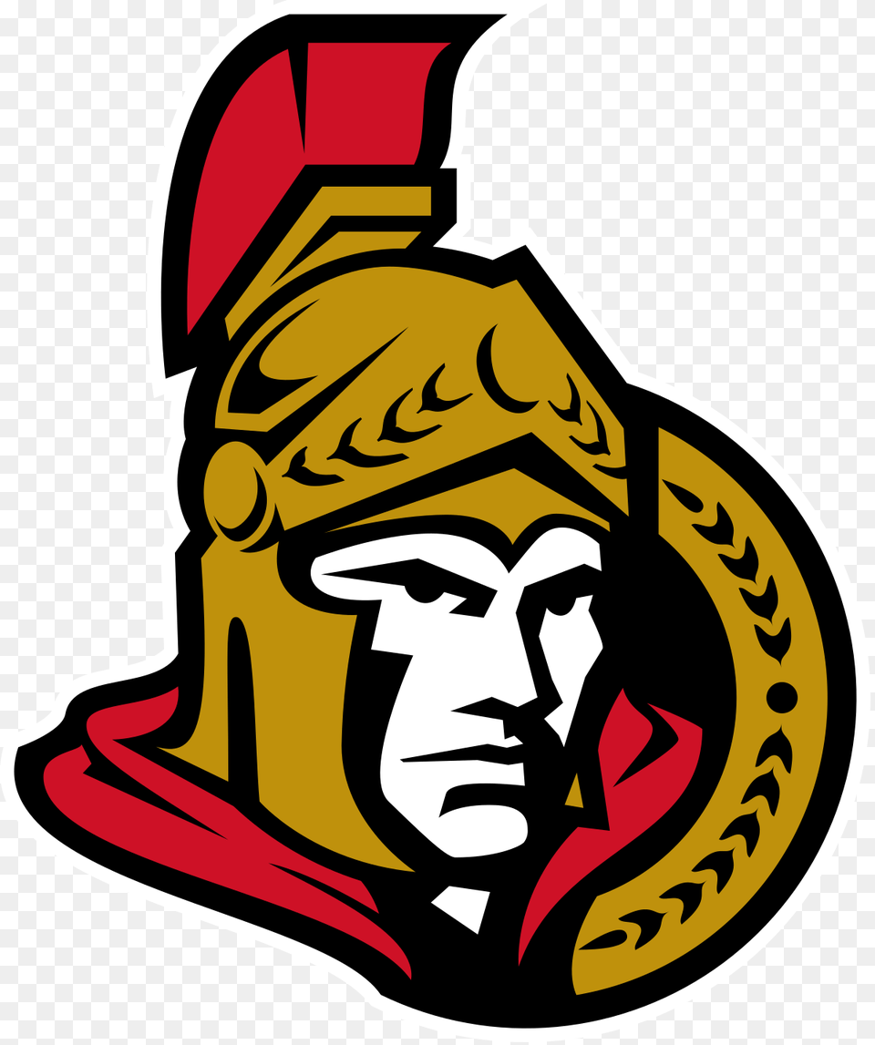 Ottawa Senators, Logo, Gold, Person, Face Png Image