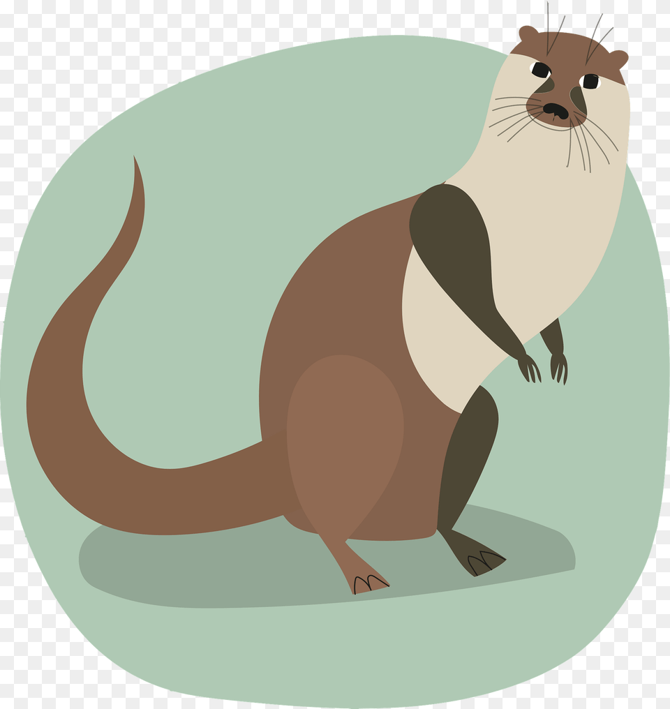 Otter Clipart, Animal, Mammal, Wildlife, Rat Png Image