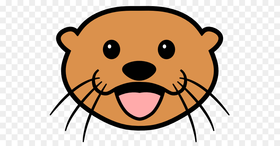 Otter Clipart Face, Animal, Bear, Mammal, Wildlife Free Png Download