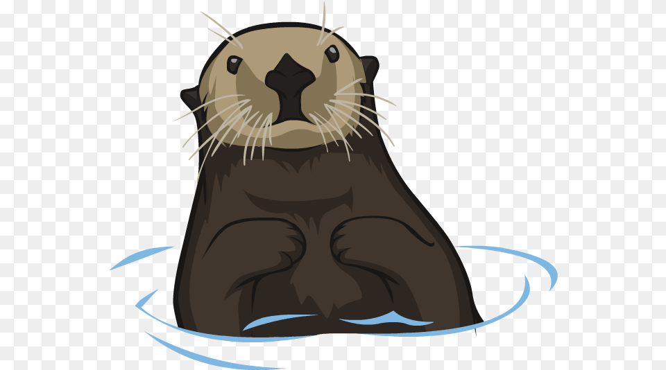 Otter Clipart Otter Clipart, Animal, Mammal, Wildlife, Rat Free Png Download