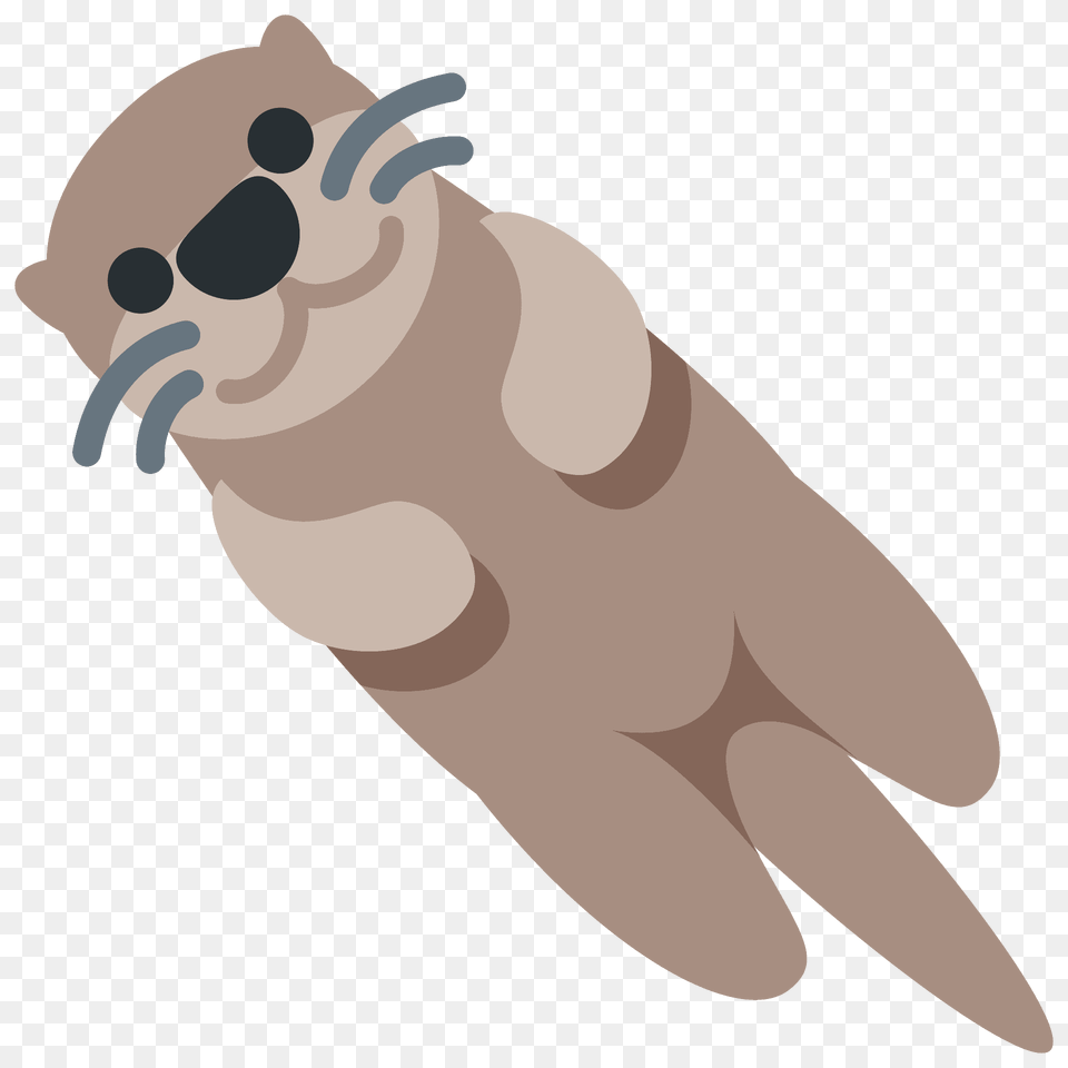 Otter Emoji Clipart, Water Sports, Water, Leisure Activities, Person Free Png Download