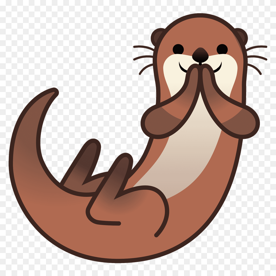 Otter Emoji Clipart, Electronics, Hardware, Animal, Wildlife Free Transparent Png