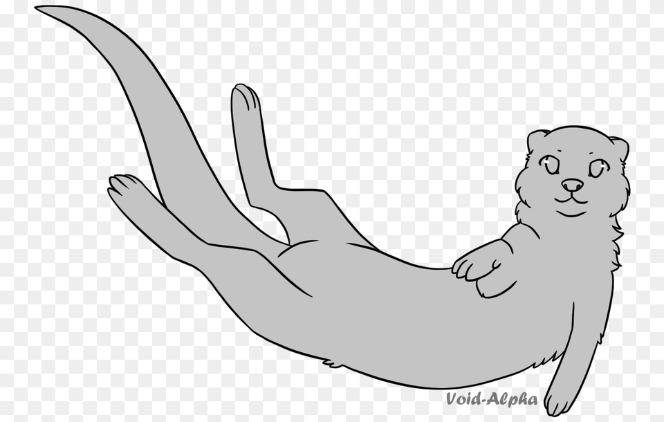 Otter Lineart Black And White Otter Lineart, Smoke Pipe, Art, Drawing, Face Png