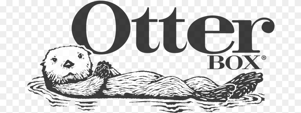 Otter Otter Box Logo Otterbox Vippng Otterbox Phone Case Logo, Animal, Bird, Mammal, Wildlife Png Image