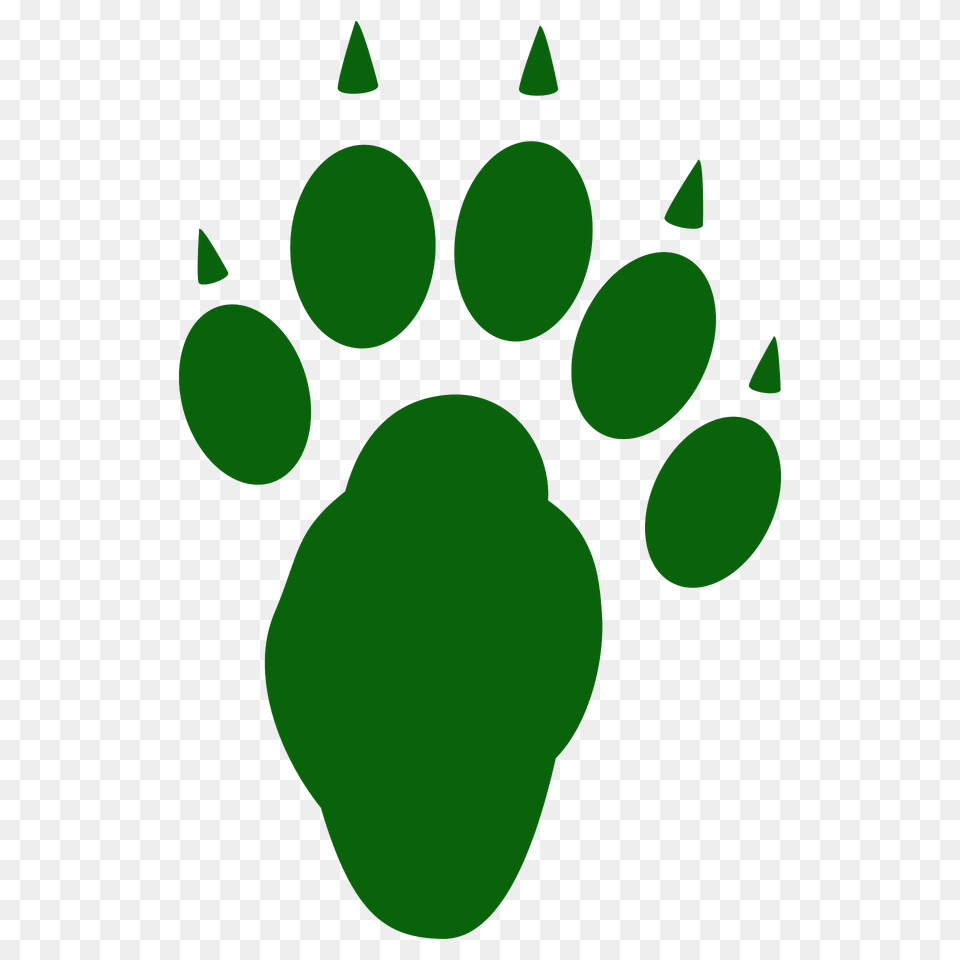 Otter Paw Silhouette, Footprint Free Png