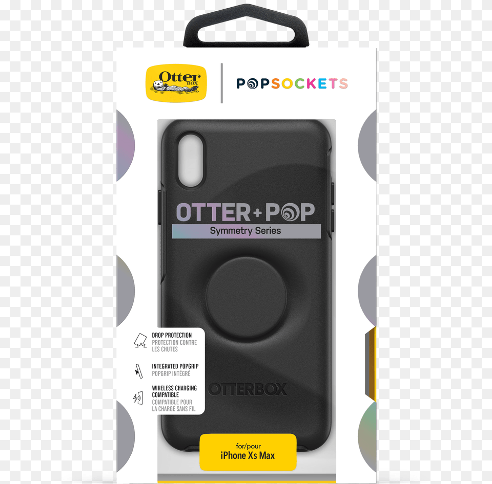 Otterbox Otter Pop Iphone Xs Max 65 Symmetry Black Icon, Electronics, Mobile Phone, Phone Free Png