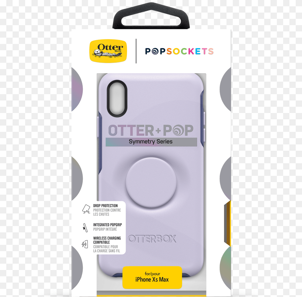 Otterbox Otter Pop Iphone Xs Max 65 Symmetry Lilac Dusk Thistlepurple Icon, Electronics, Ipod Png