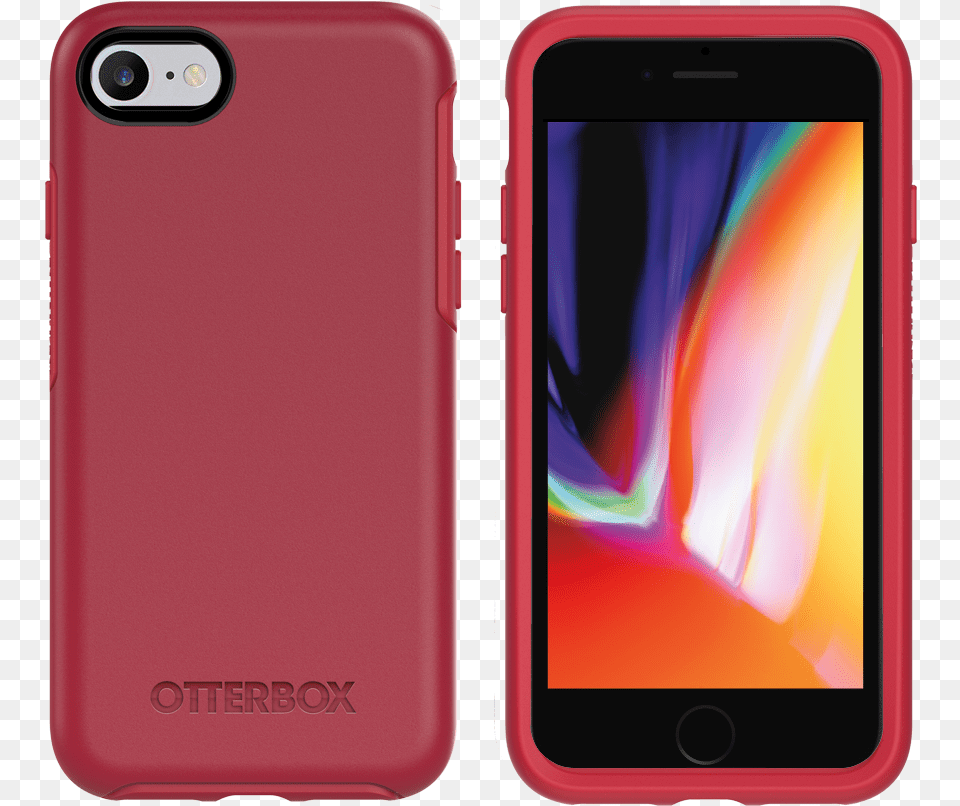 Otterbox Symmetry Case For Iphone 8 Red Otterbox Red Iphone, Electronics, Mobile Phone, Phone Png