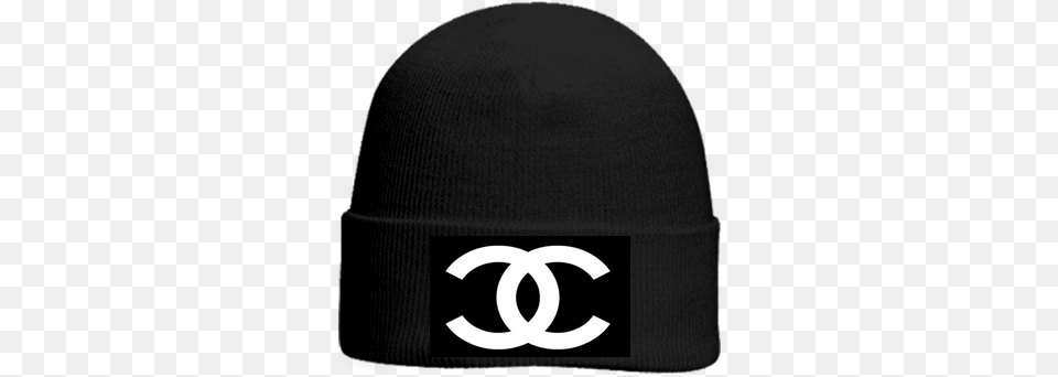 Otto Beanie 82 Chanel Logo, Cap, Clothing, Hat, Person Free Png