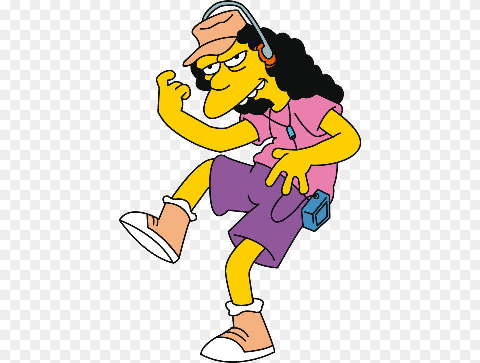 Otto From The Simpsons, Baby, Person, Cartoon, Face Free Png Download