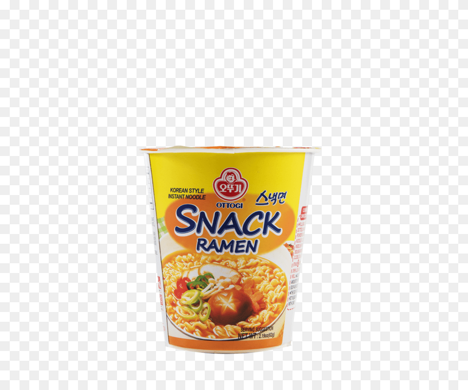 Ottogi Snack Ramen Cup, Food Free Transparent Png