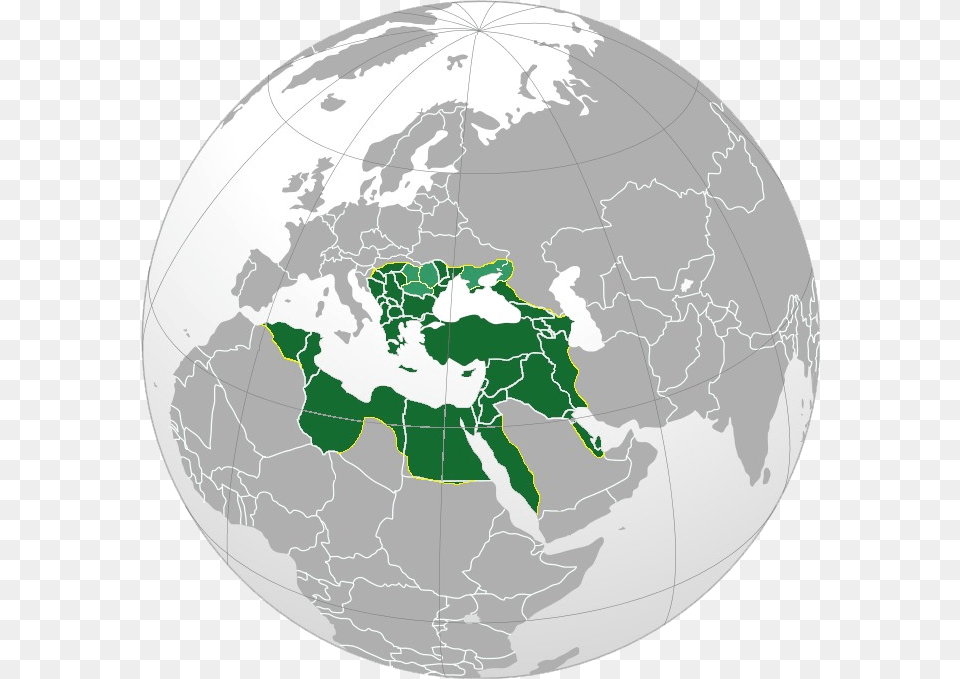 Ottoman Empire Largest Borders Map Ottoman Empire Biggest Map, Astronomy, Outer Space, Planet, Globe Free Transparent Png