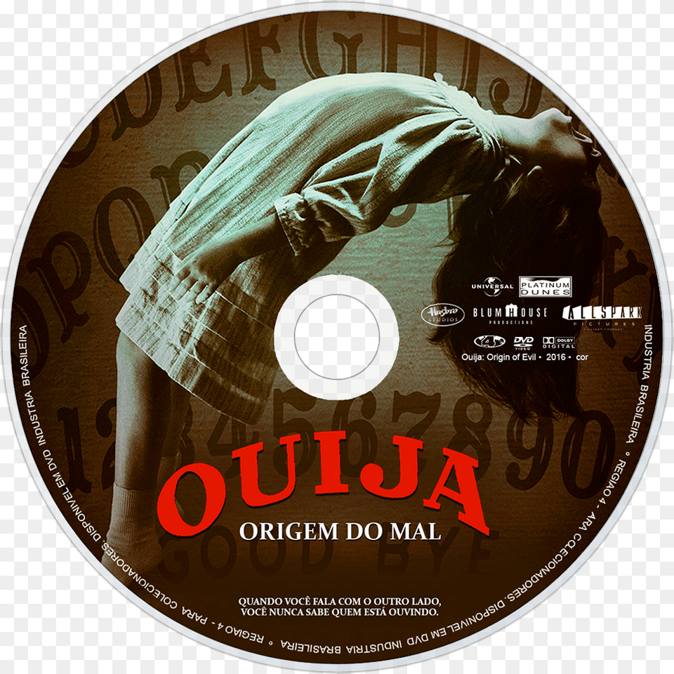 Ouija Origin Of Evil Dvd Cover, Disk, Adult, Bride, Female Png Image