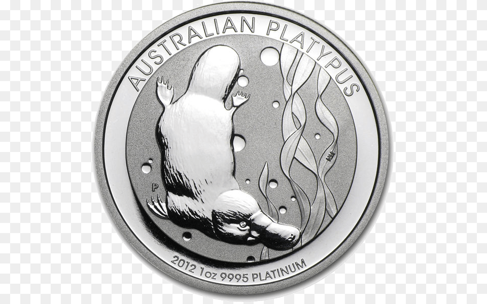 Ounce Platinum Platypus, Coin, Money, Animal, Bird Free Transparent Png