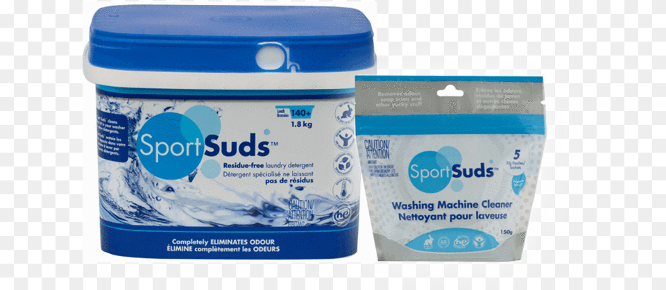 Our All Natural Residue Formula Help Fabrics Sport Suds Detergent 18 Kg Tub 140 Loads, Bottle Free Png