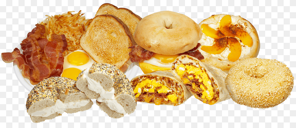 Our Bagel Shop Sells Tons Of Bakery Items Bakery And Food, Bread, Burger, Egg, Brunch Free Transparent Png