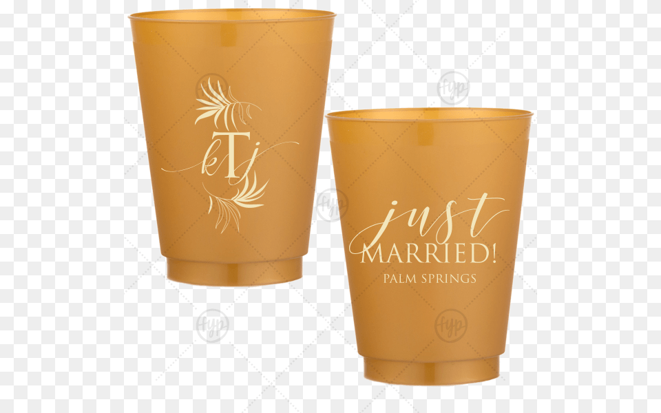 Our Beautiful Custom Gold 16 Oz Frost Flex Color Cup Pint Glass, Beverage, Coffee, Coffee Cup Free Transparent Png
