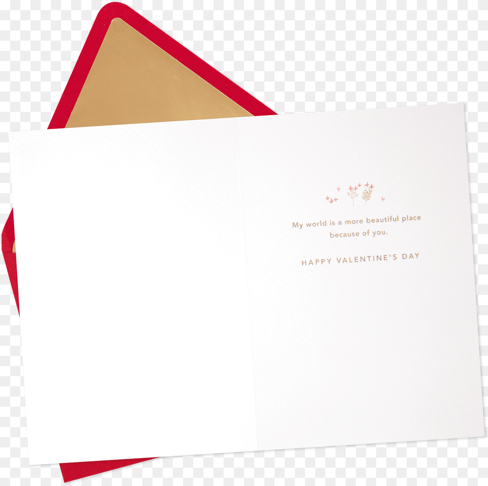 Our Beautiful World Frameable Art Valentine39s Day Envelope, Mail, White Board Free Transparent Png