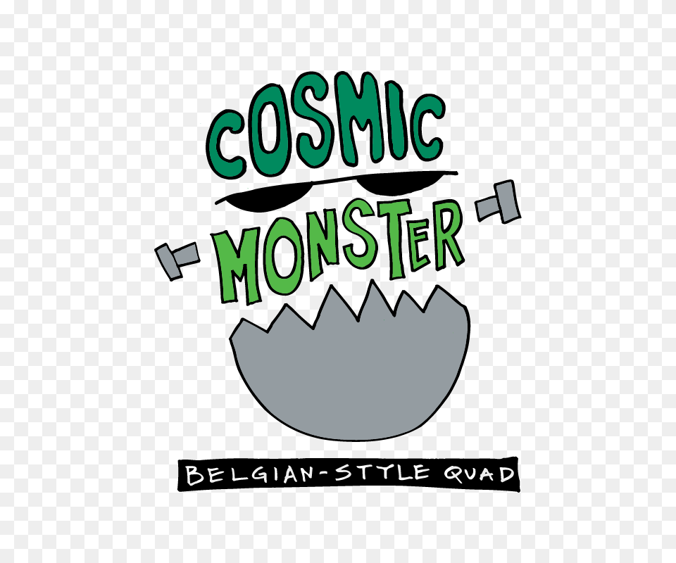 Our Beer Cosmic Monster Belgian Quad Spring House Brewing Co, Logo Png Image