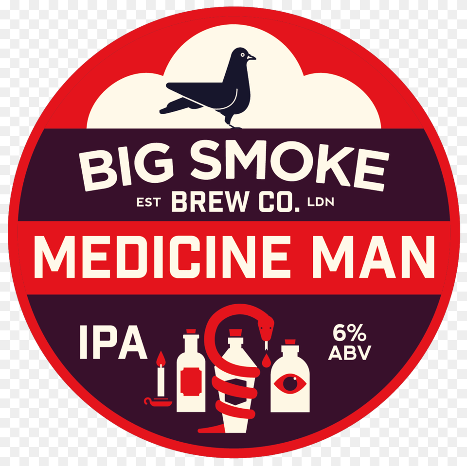 Our Beers U2014 Big Smoke Brew Co Circle, Logo, Animal, Bird, Advertisement Png Image