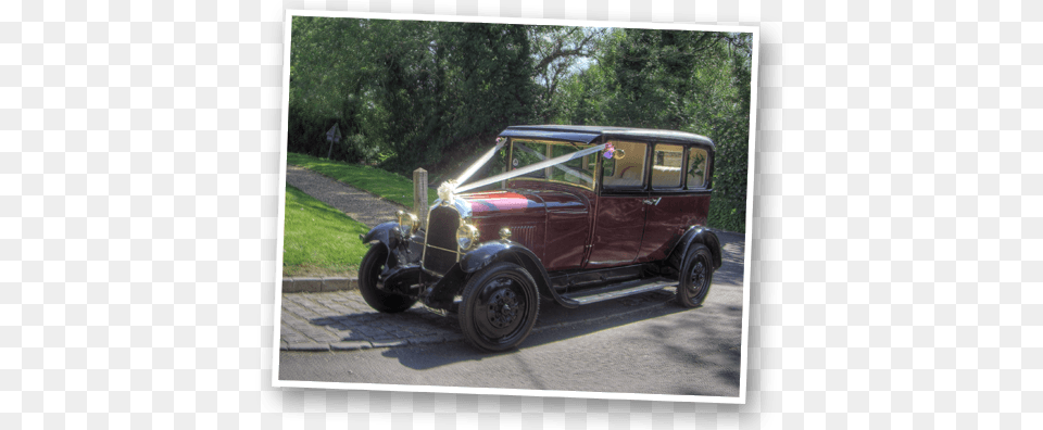 Our Burgundy Wedding Car In The Sun Waiting Outside Car, Vehicle, Machine, Transportation, Spoke Free Png Download