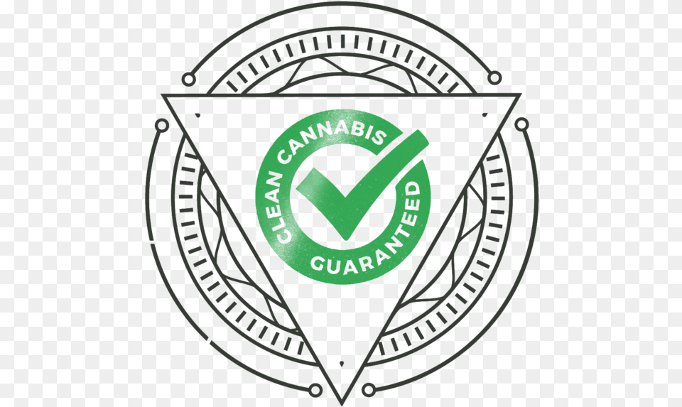 Our Clean Cannabis Guarantee Bondad Natural, Logo, Emblem, Symbol, Badge Png Image