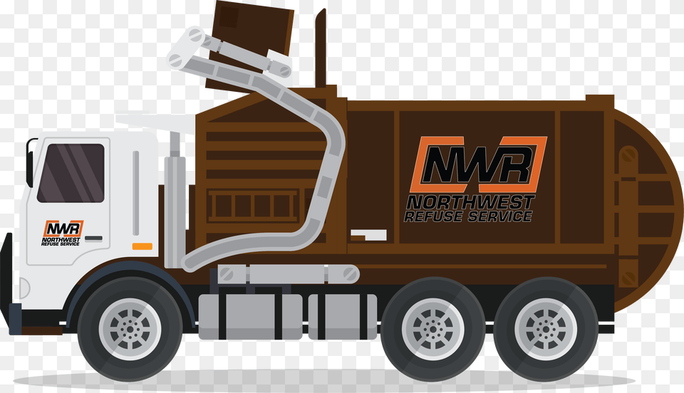 Our Commercial And Industrial Dumpster Rentals Can Trailer Truck, Trailer Truck, Transportation, Vehicle, Moving Van Free Png