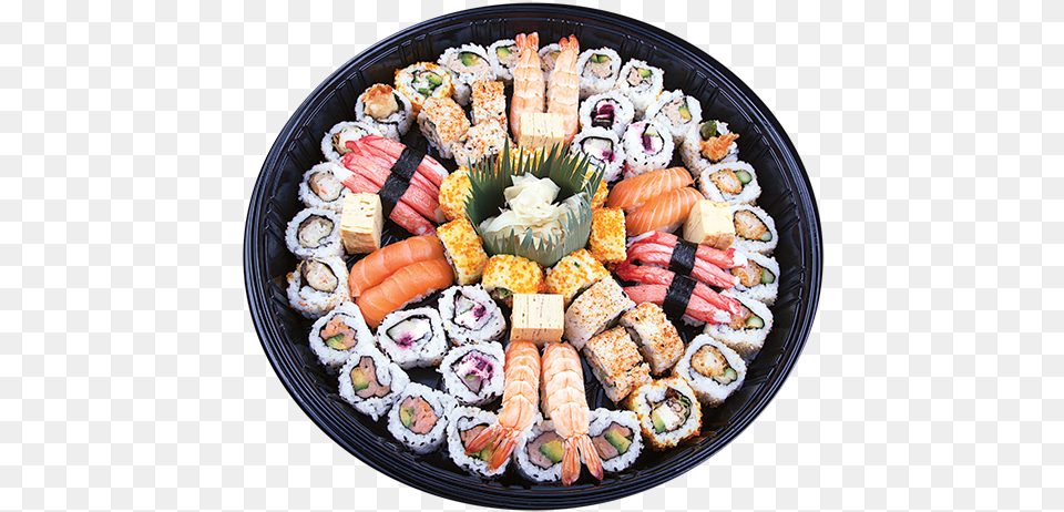 Our Different Party Platters California Roll, Dish, Food, Platter, Meal Free Transparent Png
