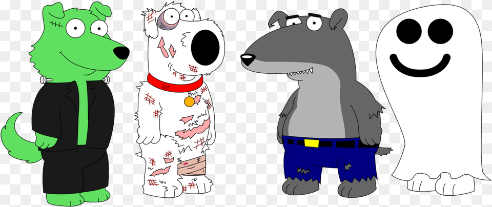Our Dogs In Their Halloween Costumes By Decatilde On Cartoon, Animal, Wildlife, Bear, Mammal Free Transparent Png