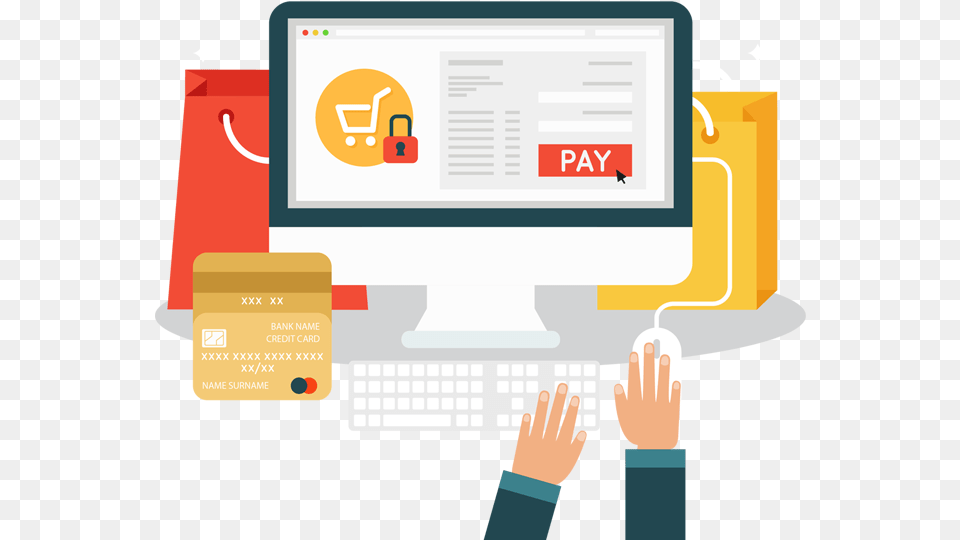 Our E Commerce Development Services Include Online Shopping, Computer, Electronics, Pc, Computer Hardware Free Transparent Png