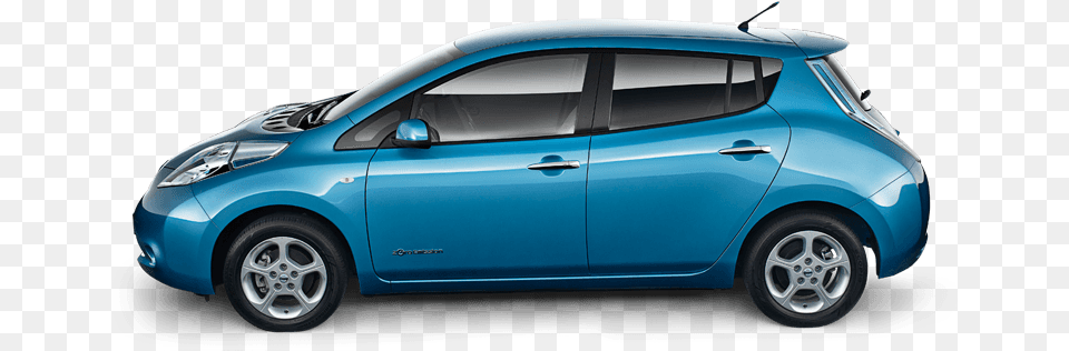 Our Electric Cars Blue Electric Car Leaf, Transportation, Vehicle Free Transparent Png