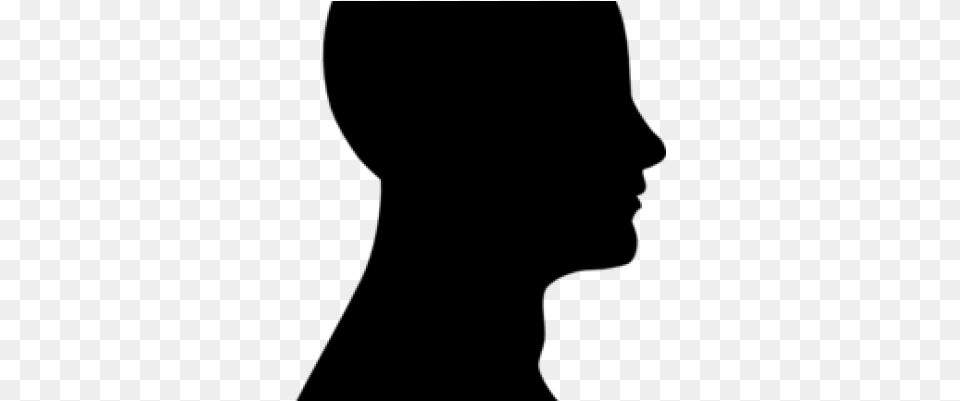 Our Exalted Head Black Outline Of A Head, Gray Free Transparent Png