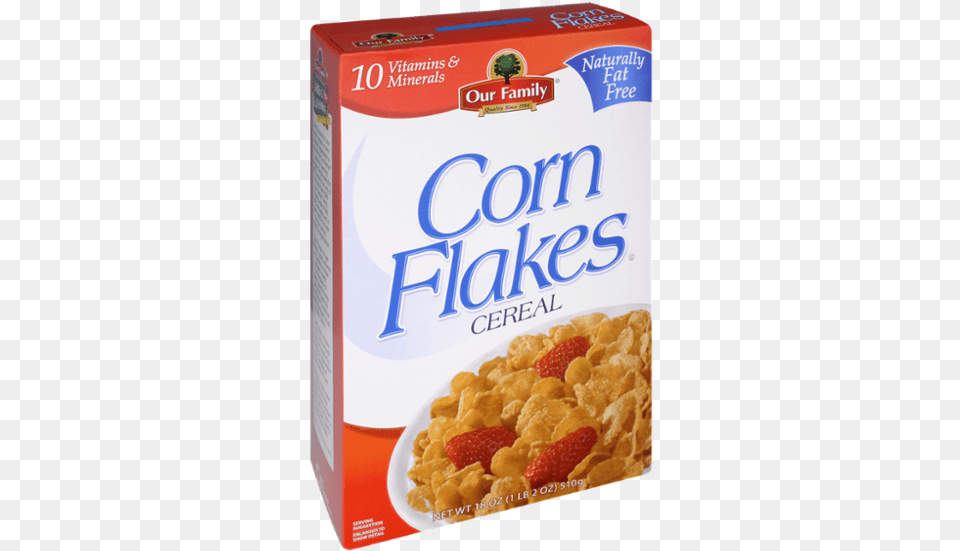 Our Family Cereal Corn Flakes 18 Oz, Bowl, Food, Snack Png