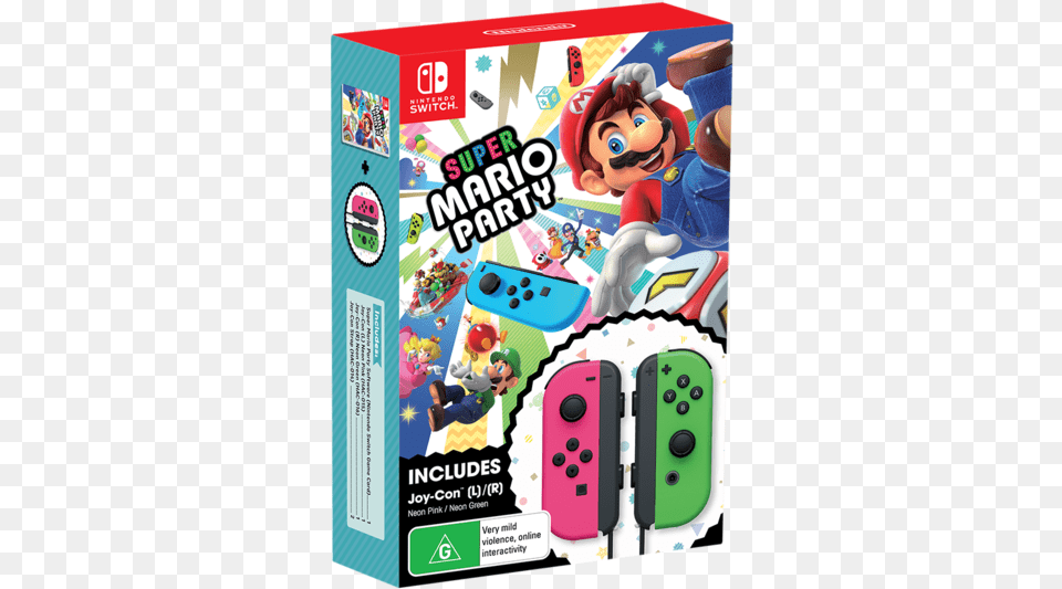 Our Friends In Australia Will Soon Have A Chance To Nintendo Switch Mario Party, Baby, Person, Electronics, Game Free Transparent Png