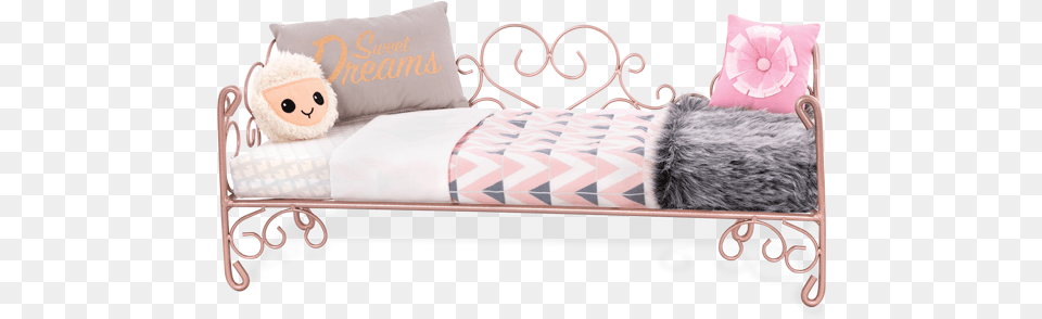 Our Generation Doll Bed, Cushion, Furniture, Home Decor, Crib Png
