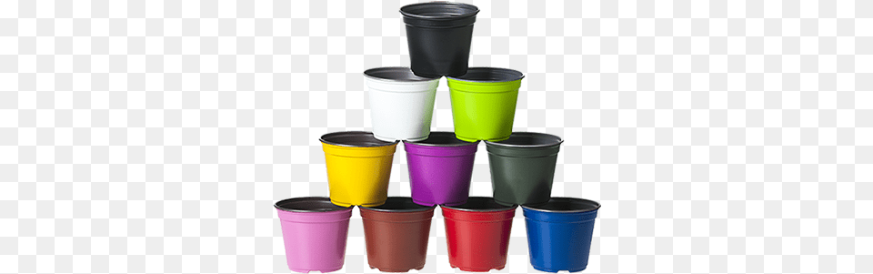 Our High Quality Pots In New Variety Of Colours Plastic, Cup, Bucket, Disposable Cup Png Image