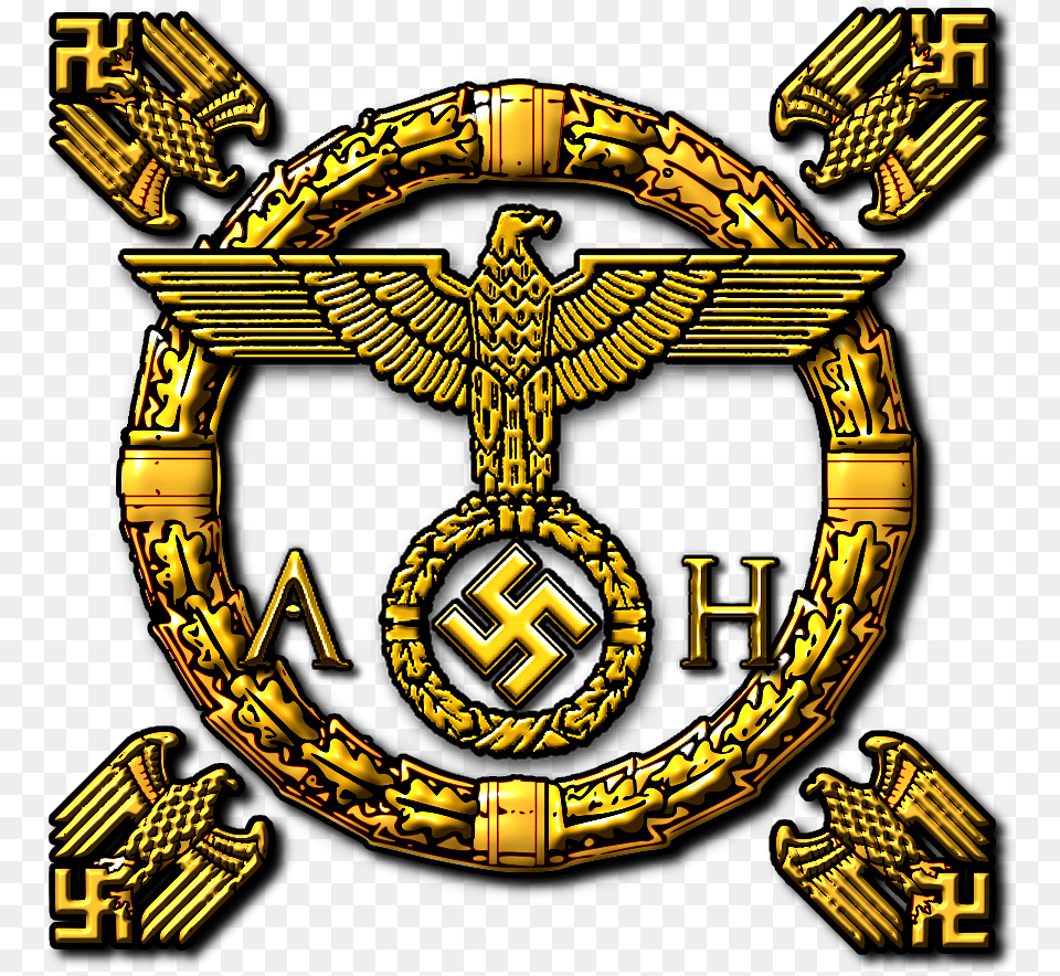 Our Hitler Emblems Of The Third Reich, Badge, Logo, Symbol, Emblem Free Png Download