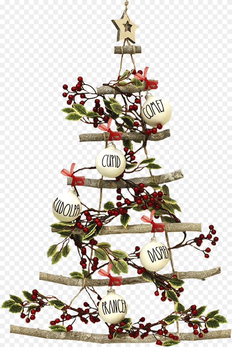Our Ladder Twig Tree Is So Fun To Decorate Just Add Christmas Tree, Christmas Decorations, Festival, Christmas Tree, Plant Free Png Download