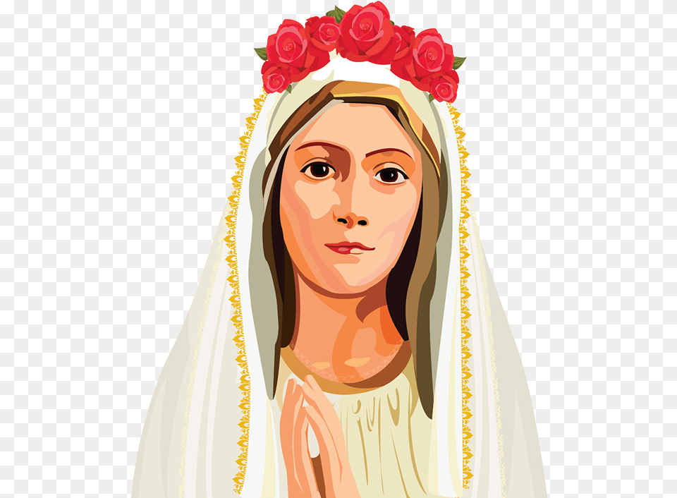 Our Lady Of Fatima, Head, Portrait, Face, Photography Free Transparent Png