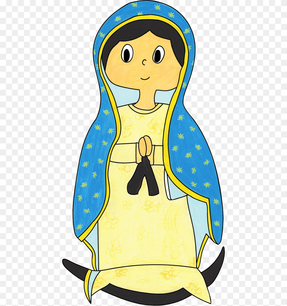 Our Lady Of Guadalupe Transparent, Baby, Person, Face, Head Png