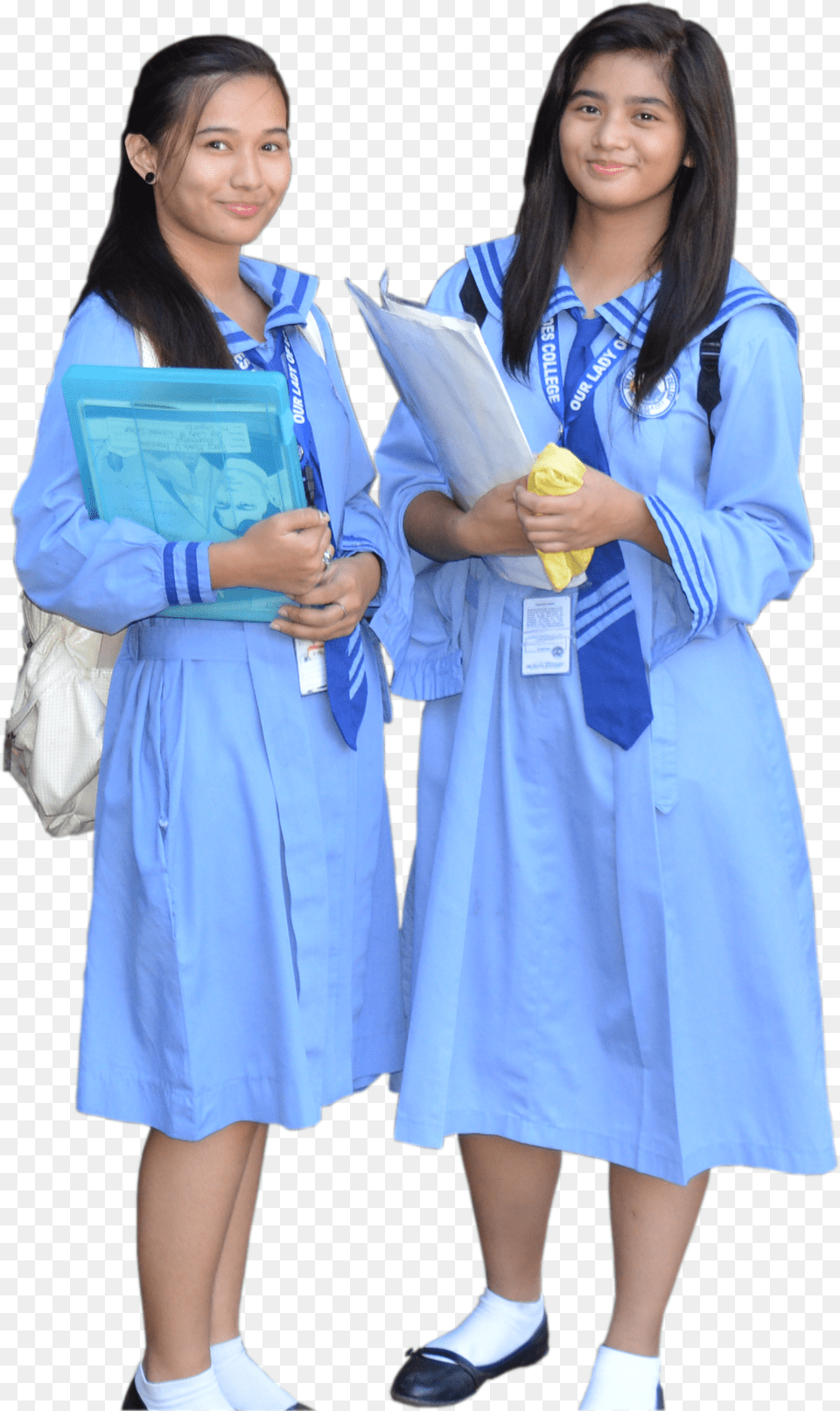 Our Lady Of Lourdes College Uniform, Graduation, Person, Girl, People Png