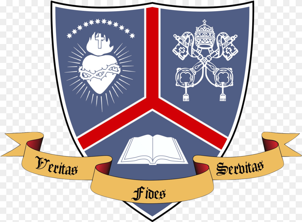 Our Lady Of The Sacred Heart Academy Hillsdale College Logo, Armor, Emblem, Symbol, Shield Png Image